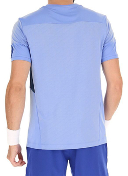 Мужская теннисная футболка Lotto Tech и - D1 T-Shirt - cornflower