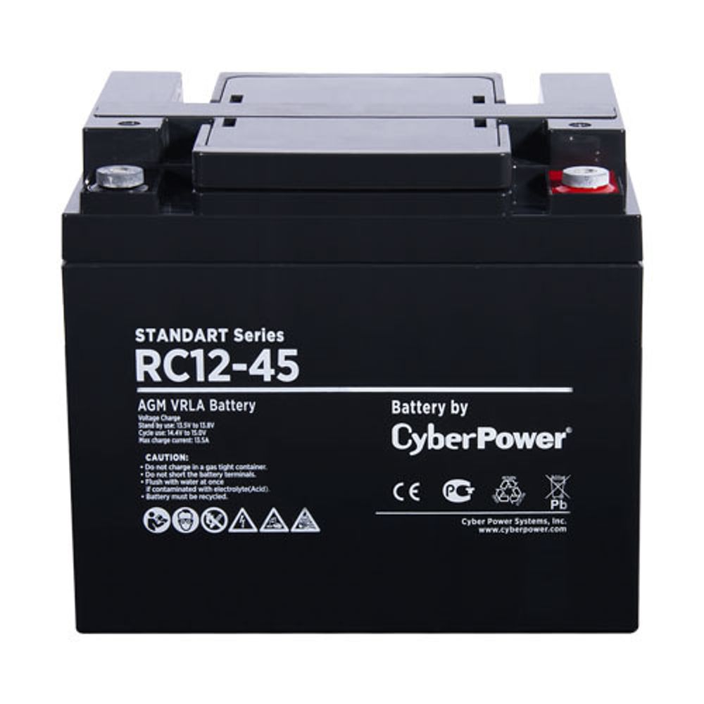 Аккумуляторная батарея CyberPower RC 12-45 (12В, 47Ач)