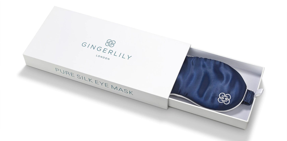 Маска для сна 21.5 х 10.5 см Gingerlily 21.5x10.5 Черный
