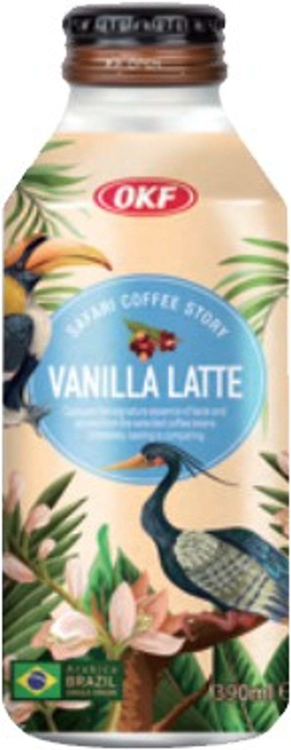 Напиток кофейный OKF ж/б 390мл Vanilla Latte