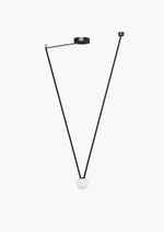 Светильник для Sling System,  BUBBLE,  10Вт,  D150xH147 мм,  черный