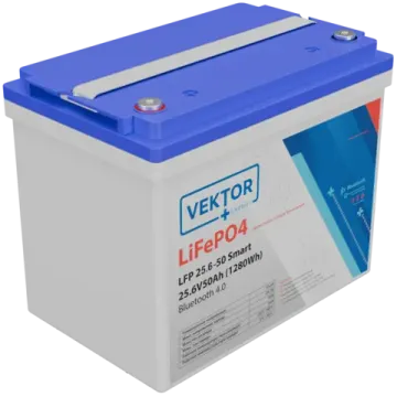 Аккумулятор Литиевый Vektor Energy LFP BLOCK 25,6-50 Smart 50A
