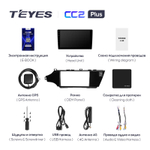 Teyes CC2 Plus 9" для Toyota Avalon 4 IV XX40 2012-2018