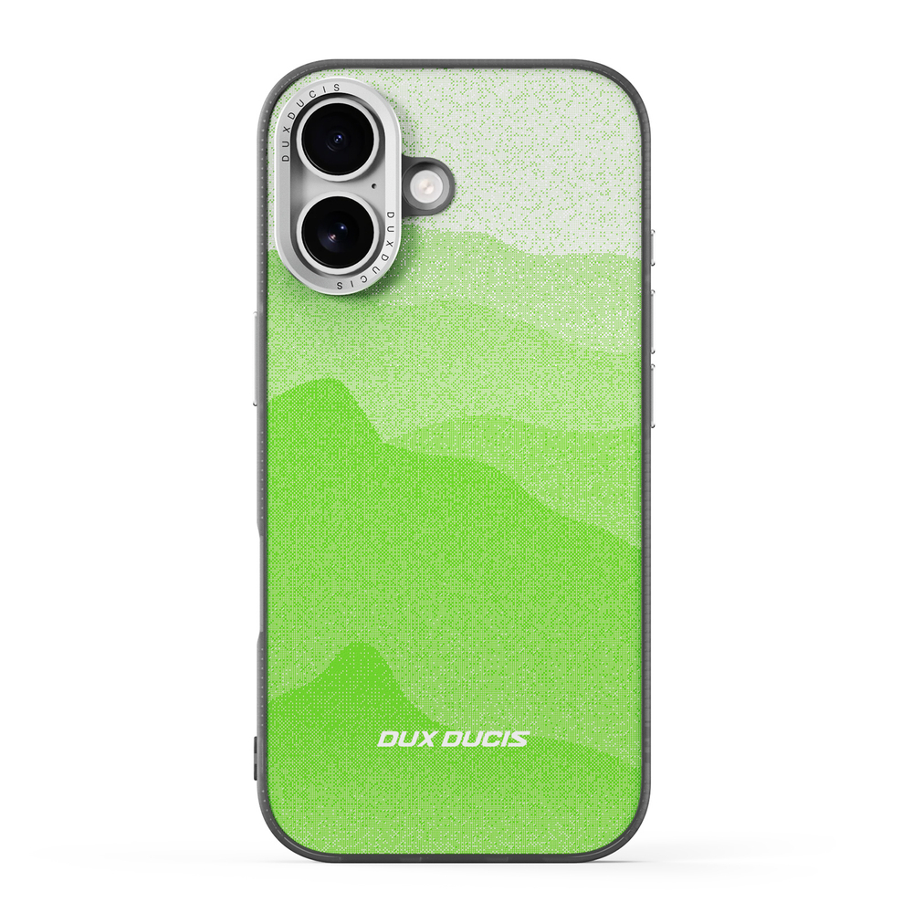 Чехол с MagSafe зеленого цвета от Dux Ducis для iPhone 17, серия Moro Series Magnetic Case