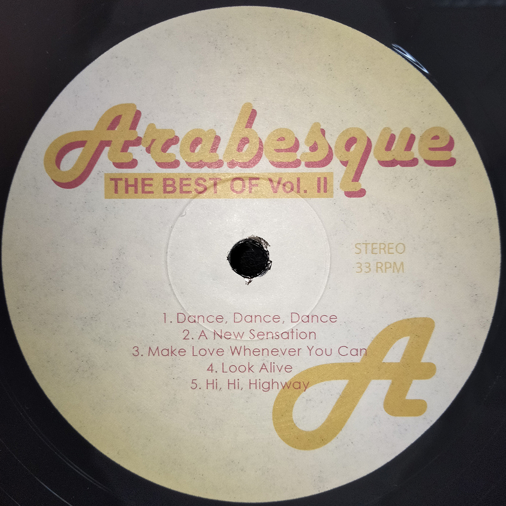Arabesque / The Best Of Vol. II (LP)