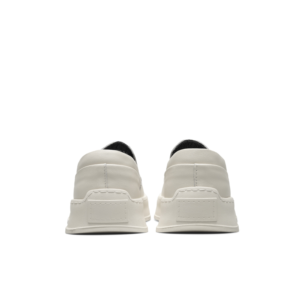 PARDASAUL Top Grain Cow Leather Stylish Skateboarding Shoes Men"s