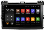 Магнитола для Toyota Land Cruiser Prado 120, Lexus GX470 (экран климата внизу) - Airok RX-1105 Android 13, Быстрая, SIM-слот