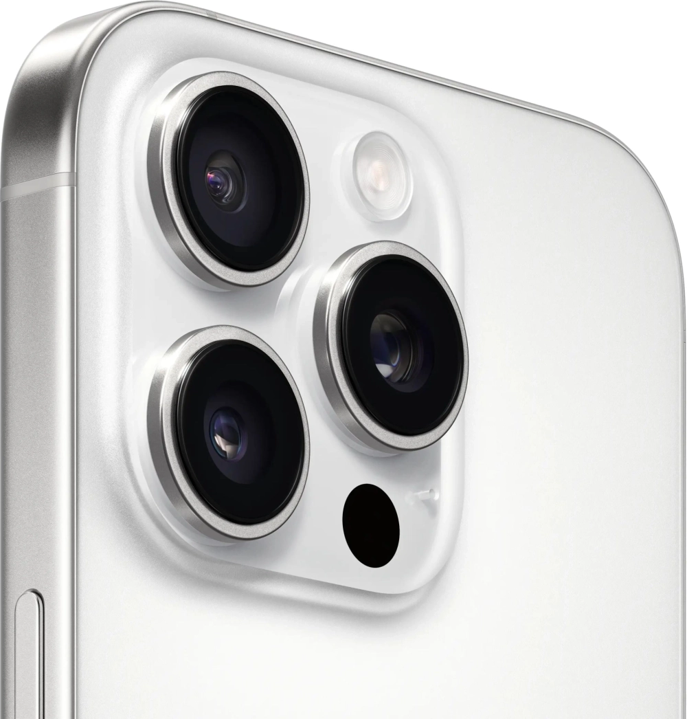 Смартфон Apple A3293 iPhone 16 Pro 128Gb белый титан моноблок 3G 4G 1Sim 6.3" 1206x2622 iOS 18 48Mpix 802.11 a/b/g/n/ac/ax/be NFC GPS Protect