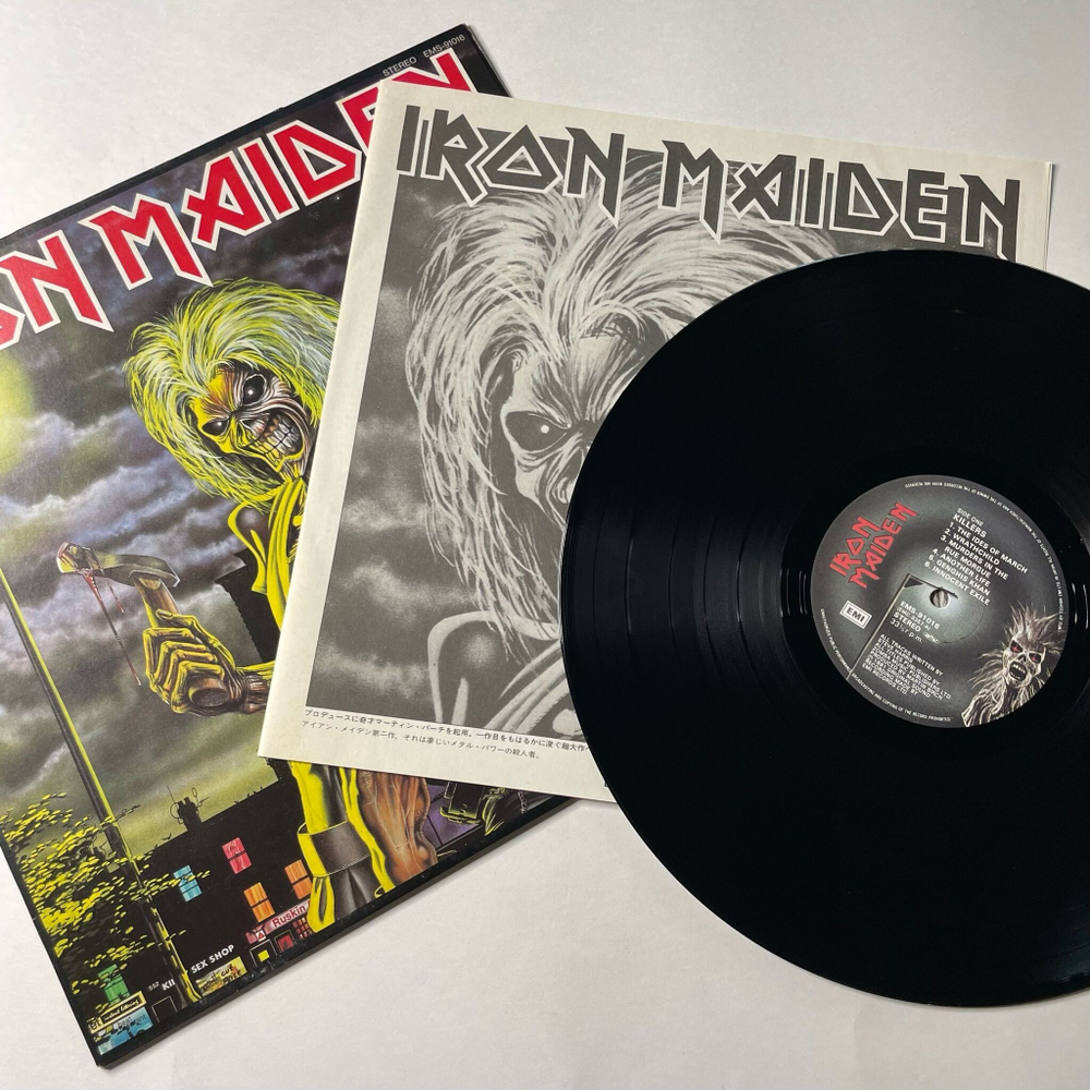 Винтажная виниловая пластинка LP Iron Maiden Killers (Japan 1981) (No Obi) Prodigal Son