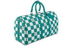 LOUIS VUITTON Keepall Bandouliere 45 Teal Blue