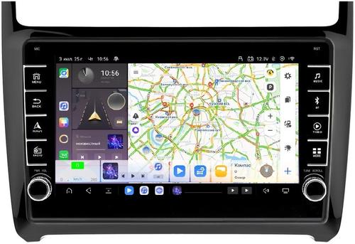 Магнитола для Volkswagen Polo 2009-2020 - Kuberg OL-9903 (кнопки и крутилки) Android 13, Быстрая, CarPlay, 4G SIM-слот