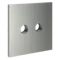 Накладка для розетки телевизионной оконечной TV+SAT Voltum S70 Сталь VLS001605