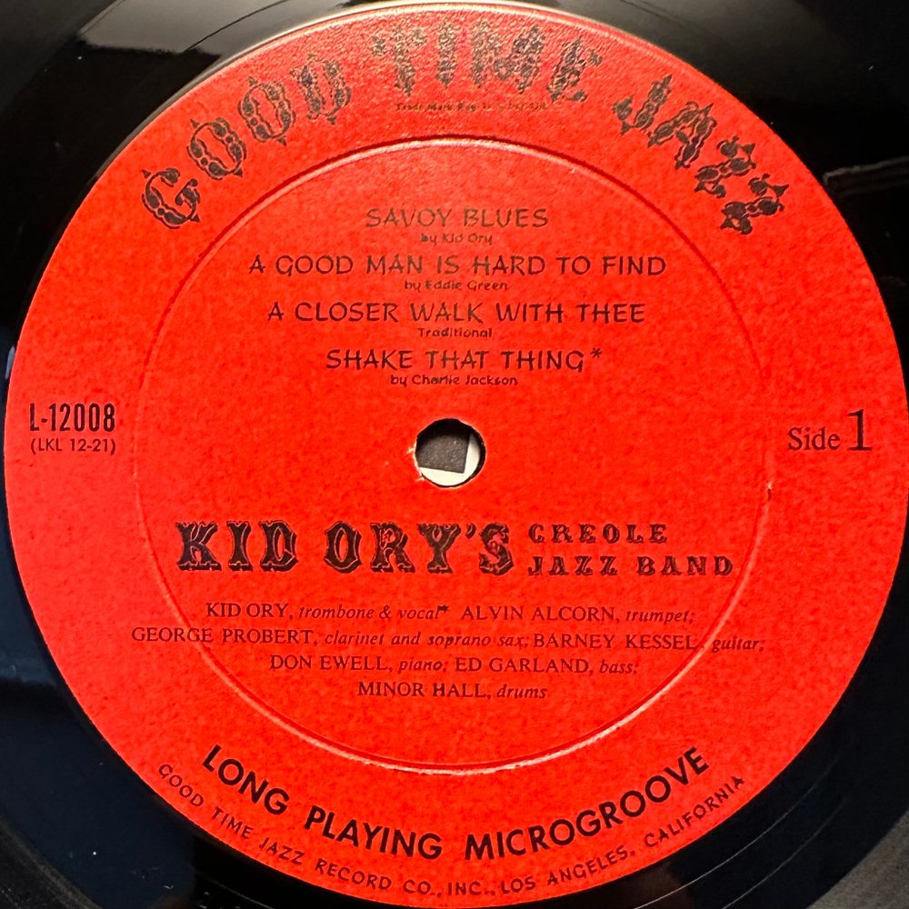 Kid Ory's Creole Jazz Band* - Kid Ory's Creole Jazz Band 1955 (США 1955г.)