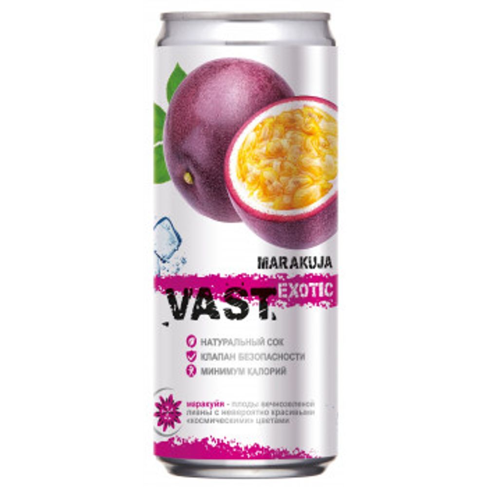 Напиток энергетиеский Vast Маракуйя ж/б 330мл