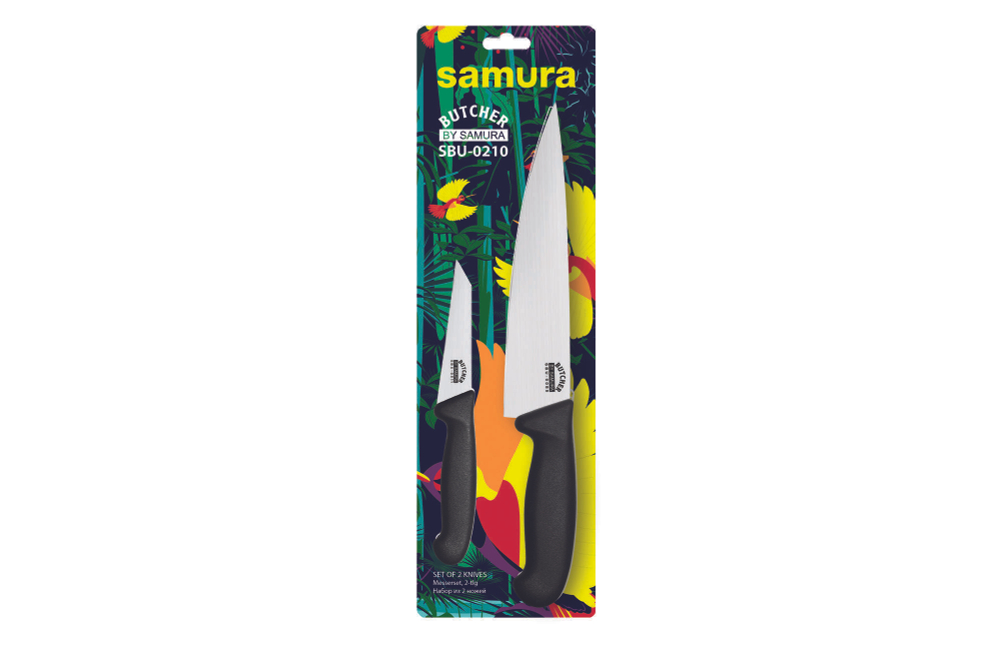 НАБОР ИЗ 2-Х НОЖЕЙ SAMURA BUTCHER SBU-0210/K