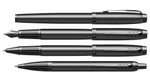 Перьевая ручка Parker IM Achromatic, Black BT, перо: F, цвет чернил: blue, в подарочной упаковке.
