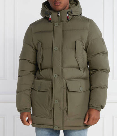 Куртка CL ESSENTIAL ROCKIE PARKA Tommy Hilfiger - хаки(MW0MW33961)