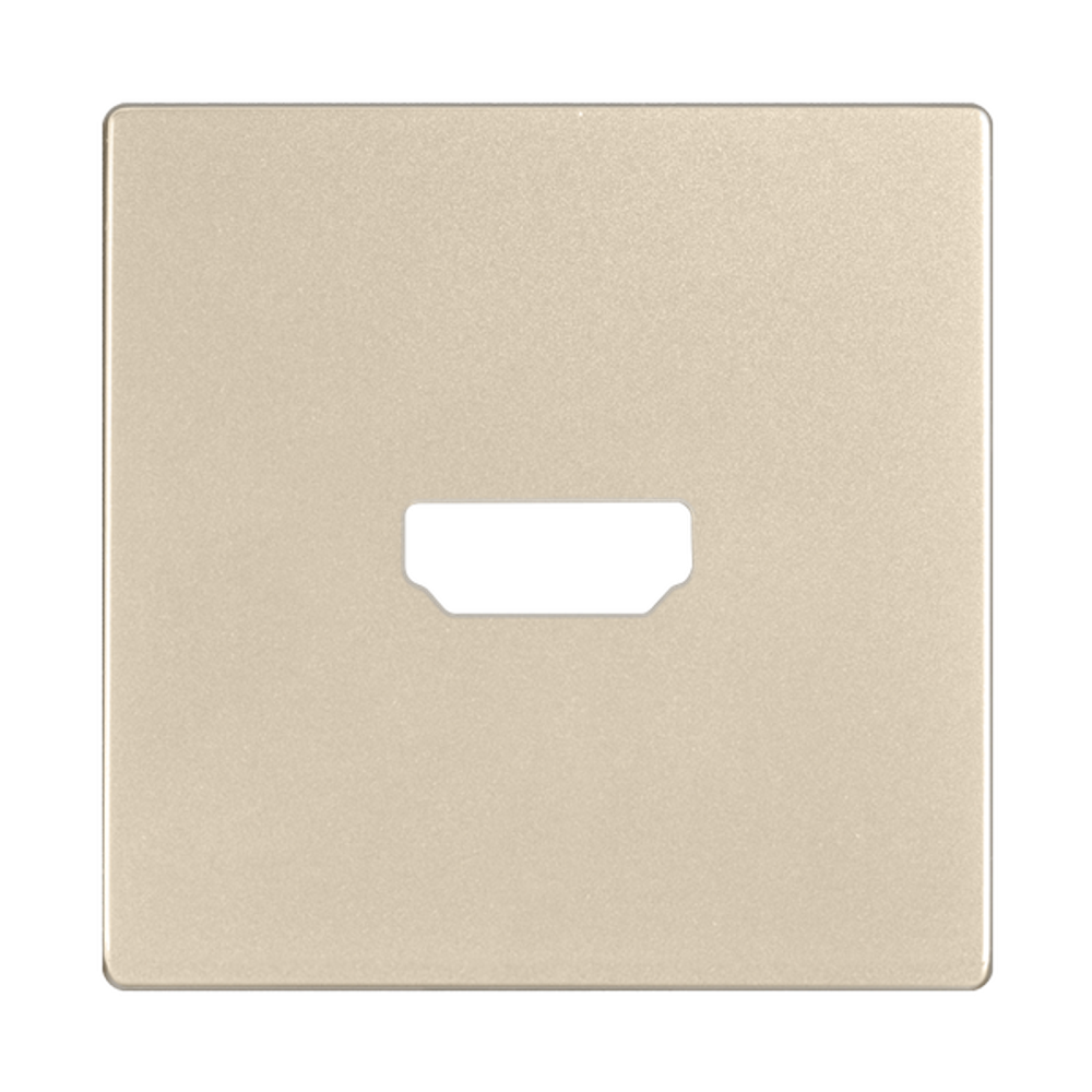 Накладка для розетки HDMI (шампань)