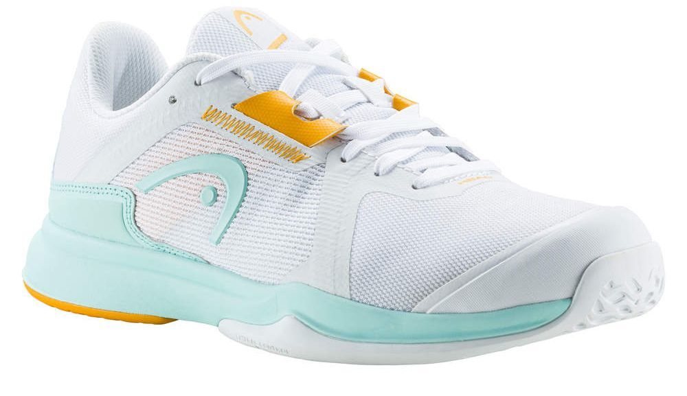 Женские Кроссовки теннисные Head Sprint Team 3.5 - white/aqua