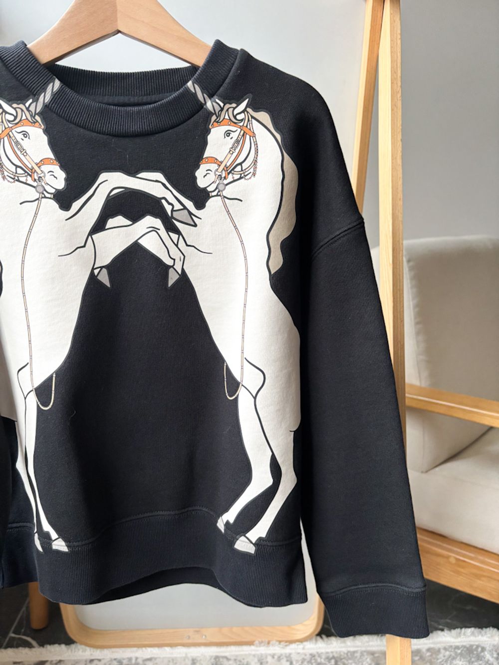 Хлопковый свитшот Burberry, 128