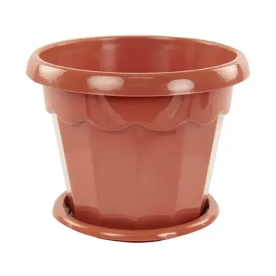 Горшок цв. "Гармония" 1,5л (коричневый)