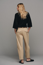 БРЮКИ ЧИНОС С ПЛЕТЕНЫМ РЕМНЕМ — ZARA