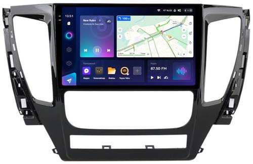 Магнитола для Mitsubishi Pajero Sport 3 2016-2020 АКПП (поддержка 360, климата и БК) - Teyes CC3-2K QLed Android 10, Быстрая, 4G SIM-слот, CarPlay