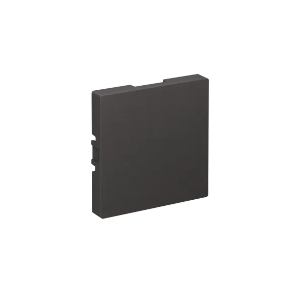 Заглушка без суппорта для многопостовых рамок Systeme Electric AtlasDesign Базальт ATN001409