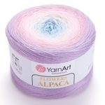 Пряжа YarnArt (ЯрнАрт) Flowers Alpaca / уп.2 мот. по 250 г, 940м, 405