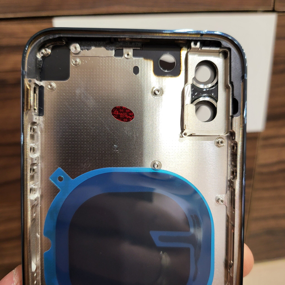 Корпус для iPhone X в стиле iPhone 14Pro (цвет: Green - Альпийский зелёный)