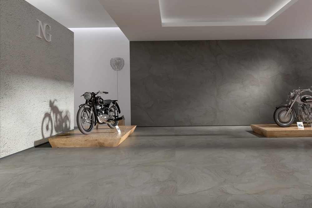 Kutahya Atlantis Anthracite Rektifiye Lappato 60x120