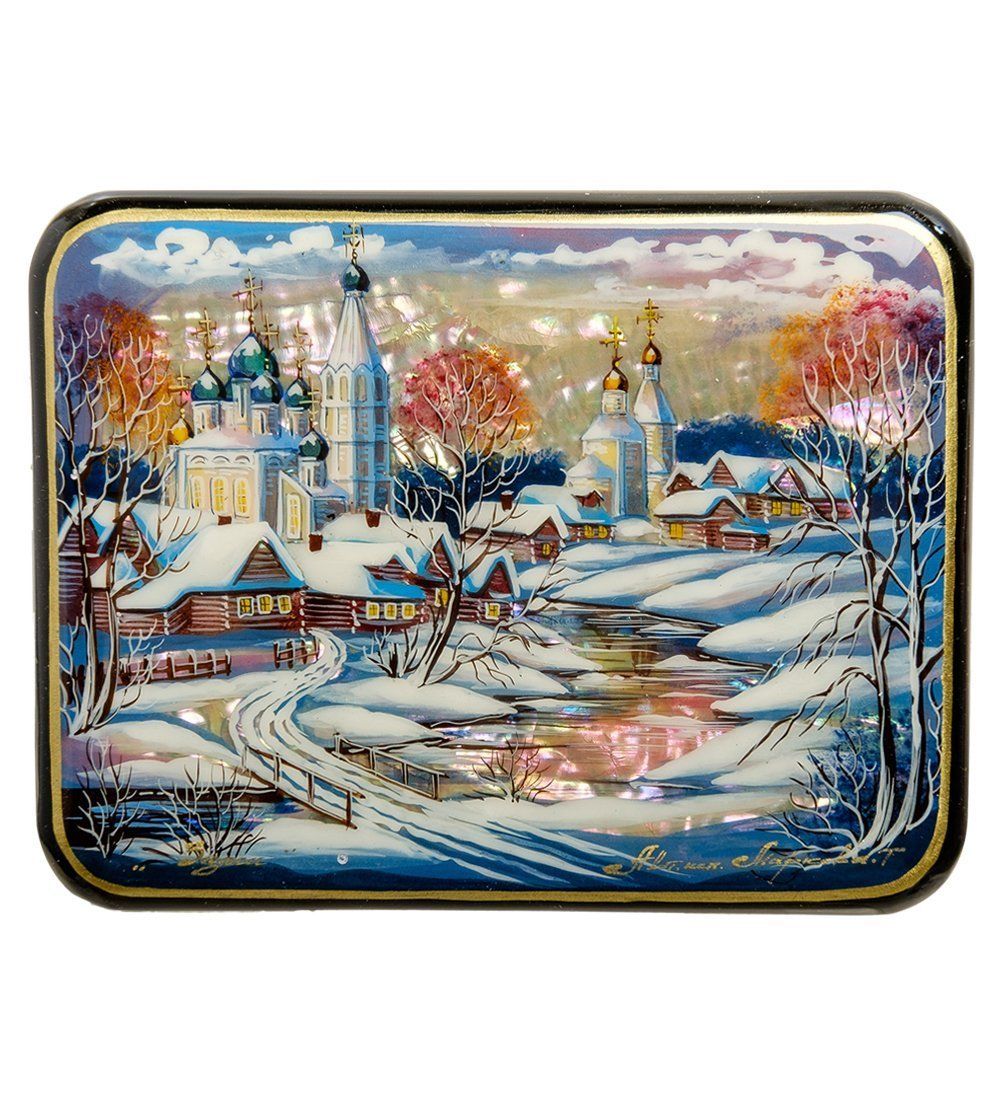 ШК-55/ 92 Шкатулка «Зима» исп. Маркова