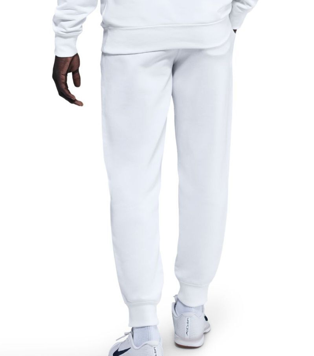 Мужские теннисные штаны Nike Court Heritage Dri-FIT Fleece Joggers - white