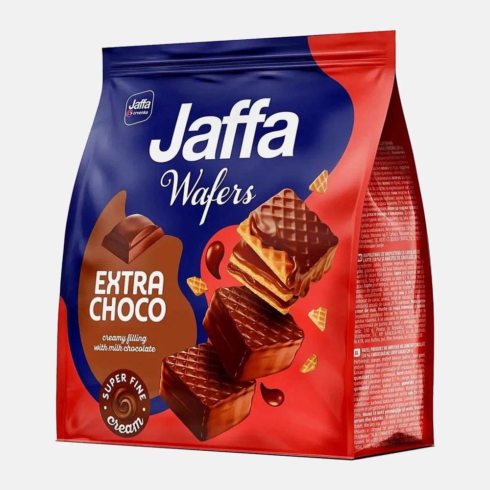 Вафля с молочным шоколадом в какао-глазури Jaffa 150г