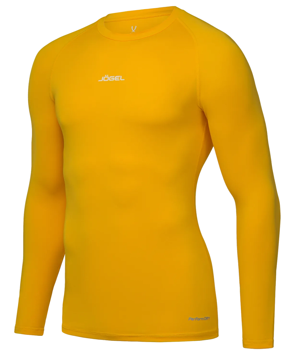 Футболка компрессионная с длинным рукавом CAMP PerFormDRY Baselayer LS Tee, желтый