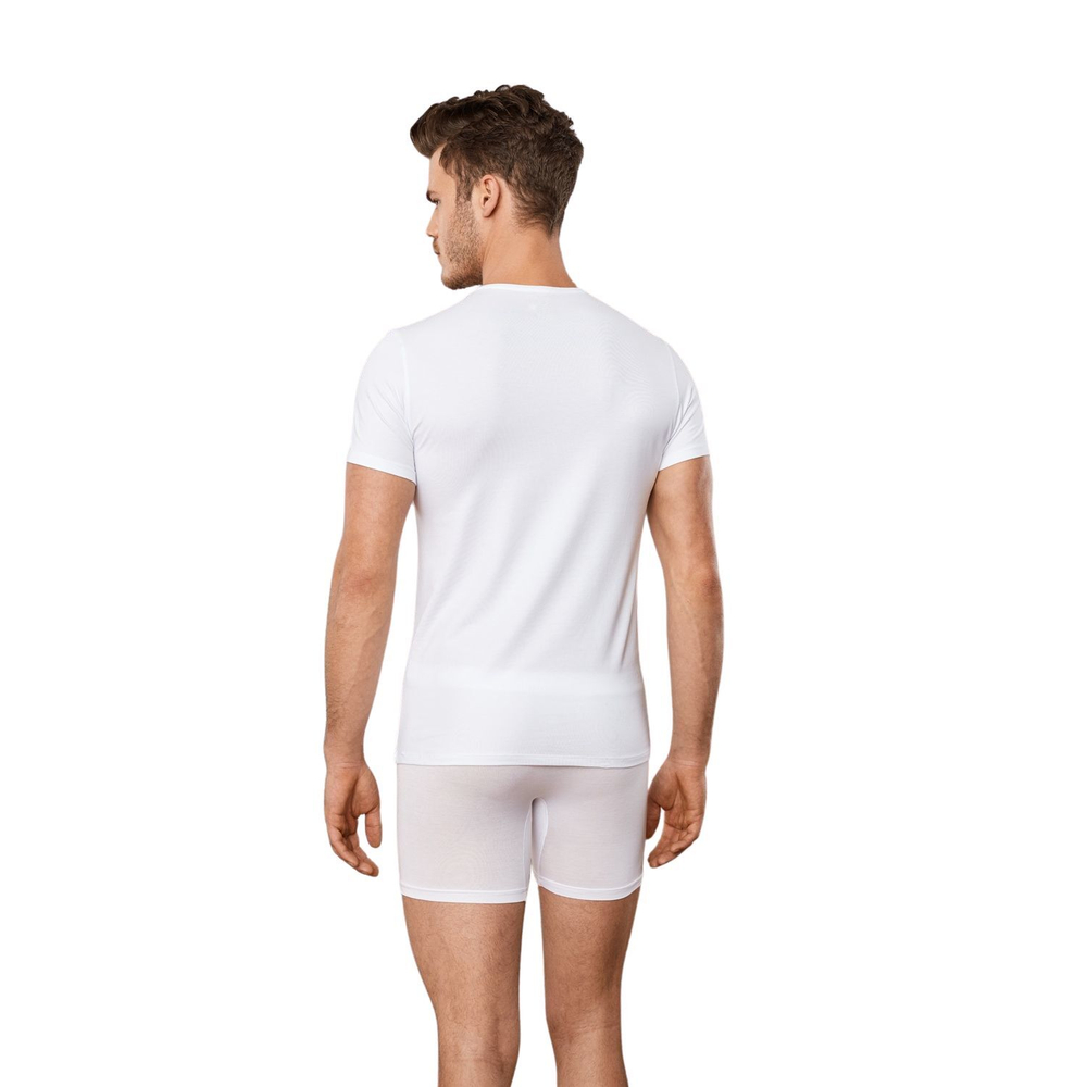 Набор из 2 мужских футболок Doreanse Cotton Stretch (Размер: XXL) (Цвет: черный)