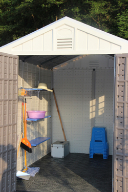 Садовый пластиковый сарай HouzBlock Comfort-3 (2.2x3.3 м)