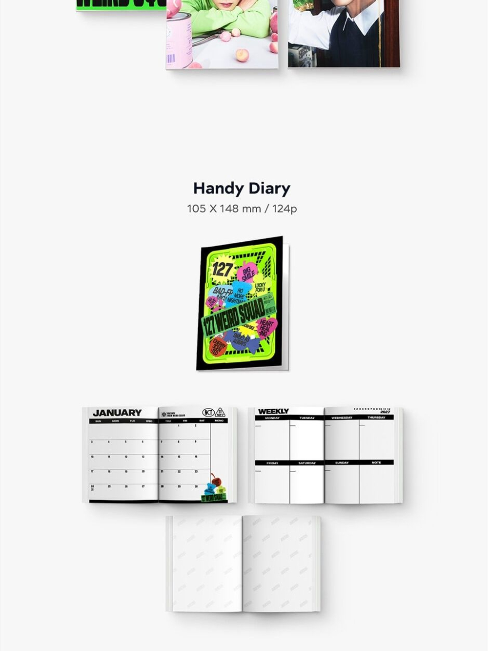 (ПРЕДЗАКАЗ) товары NCT 127 - WEIRD SQUAD 2027 SEASON'S GTEETINGS Kit Version