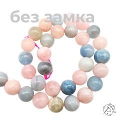 Нить бусин берилл 10 мм