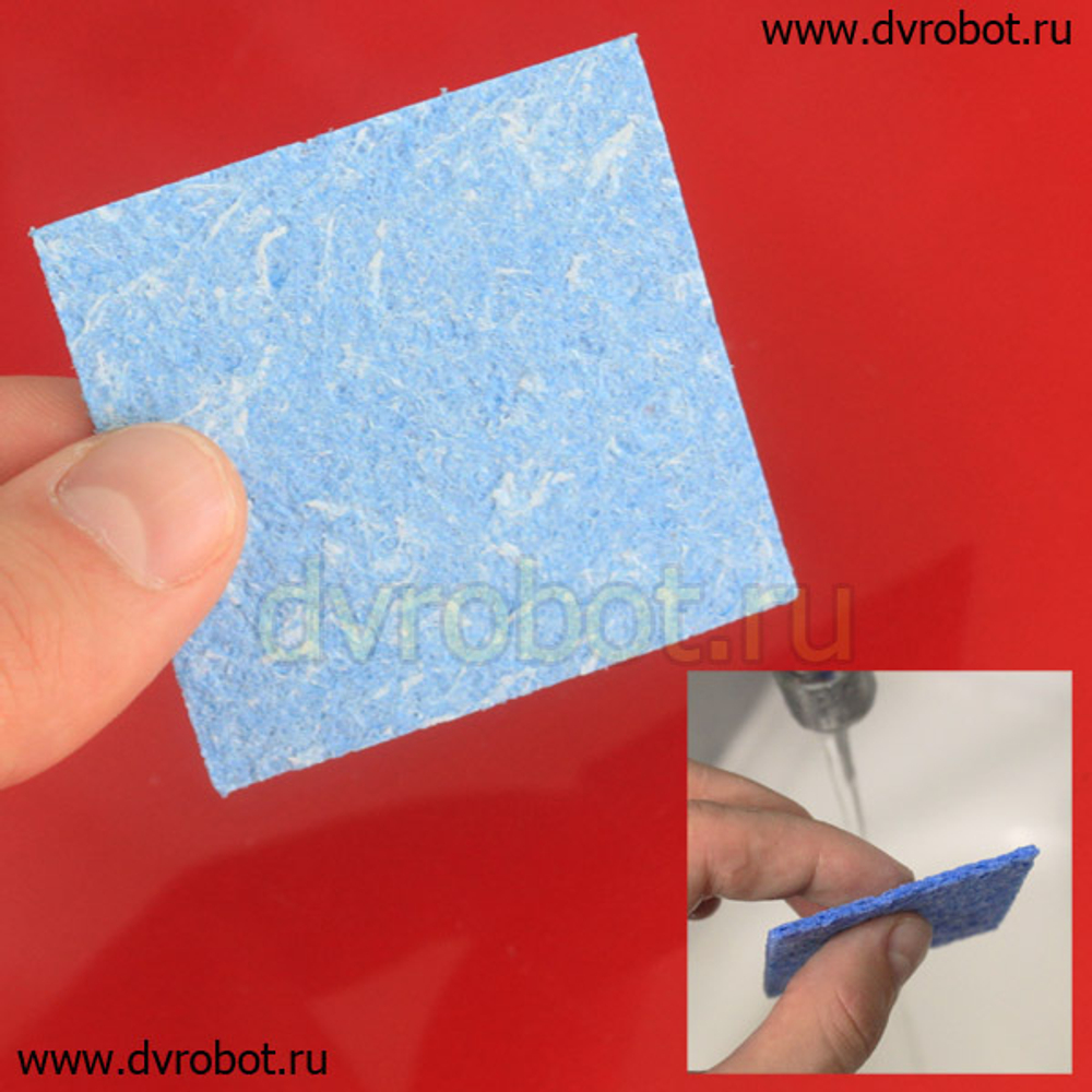 Губка для очистки жала 50*35мм