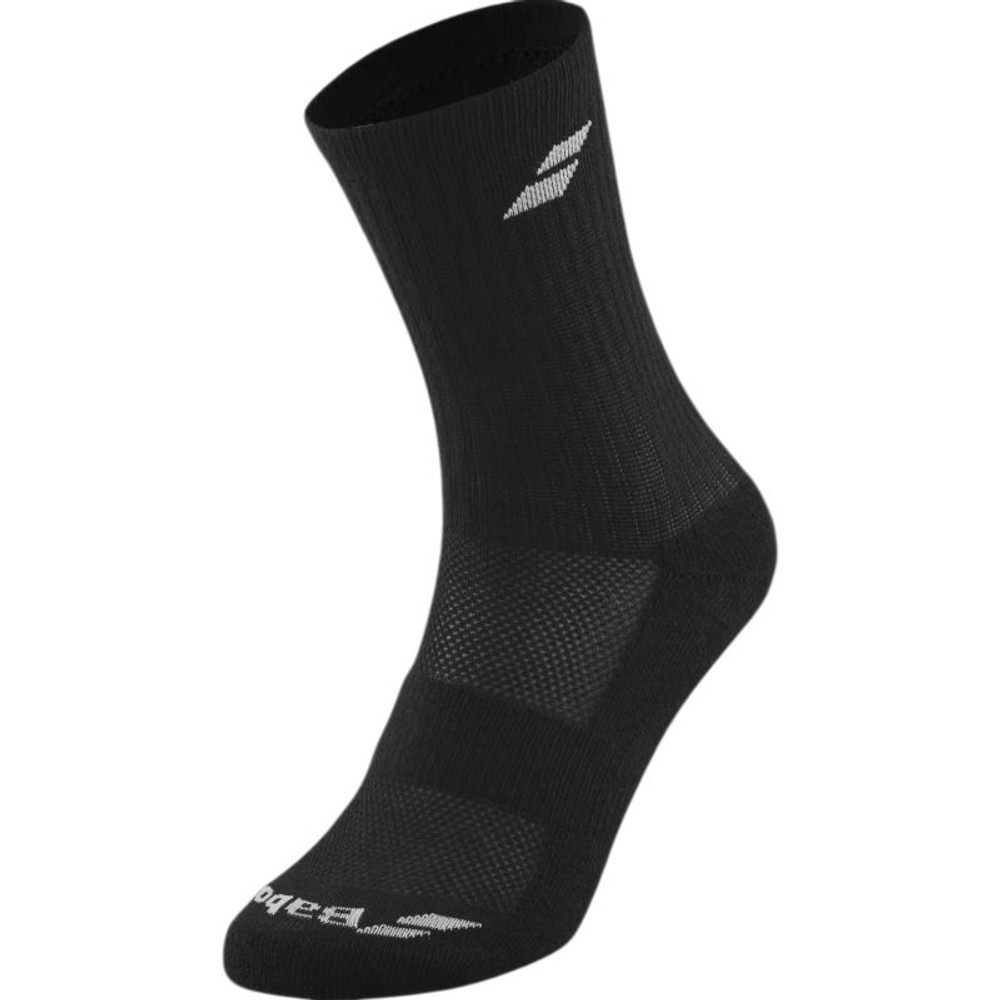 Теннисные носки Babolat Junior 3P - black/black
