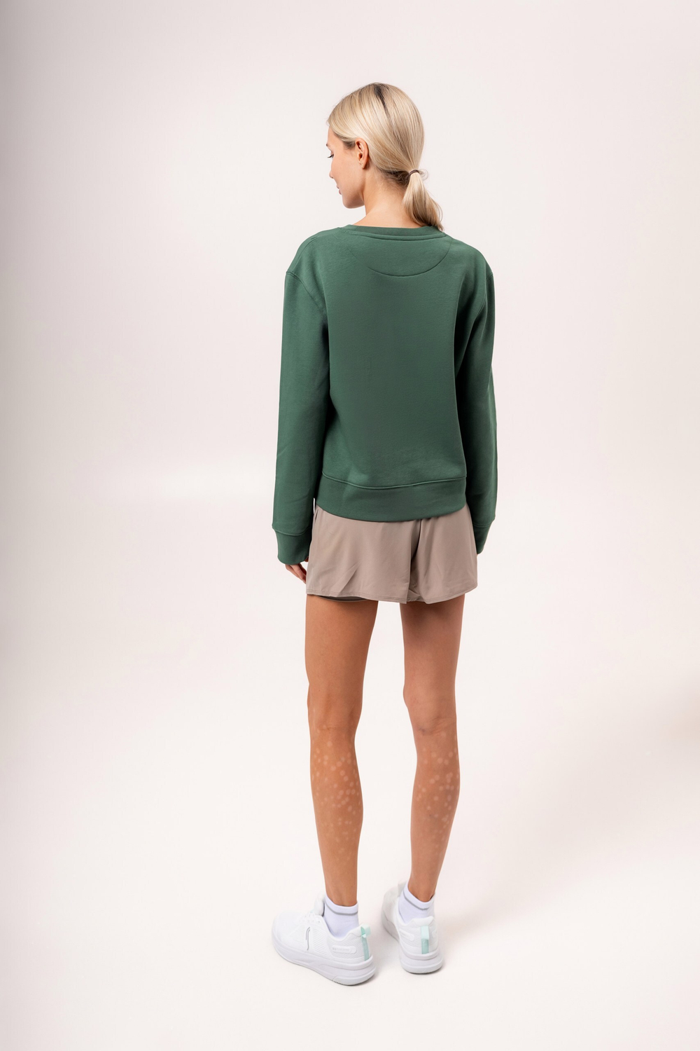 Женский свитшот RS Paris Sweatshirt (Court Green/Court White 241W100011/608)