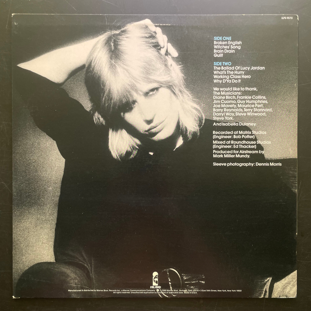 Marianne Faithfull ‎– Broken English (США 1979г.)