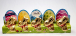 Шоколад молочный Lindt Mini Gold Milk Chocolate Bunnies в форме зайчиков 50 г (5 шт. по 10 г) (Из Финляндии)