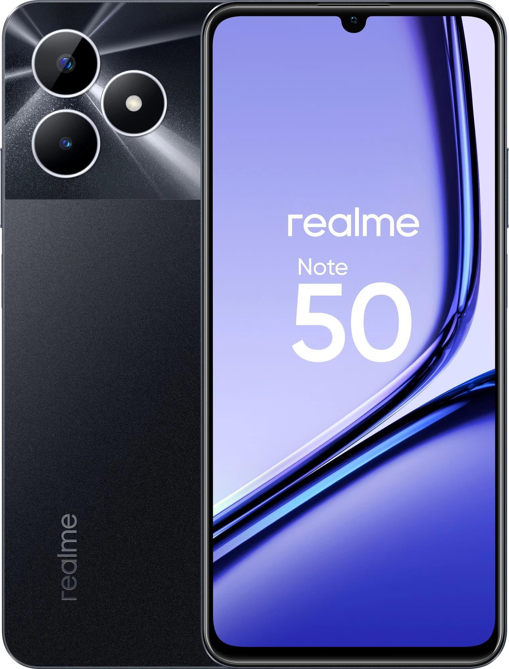 Смартфон Realme Note 50 3/64Gb Черный