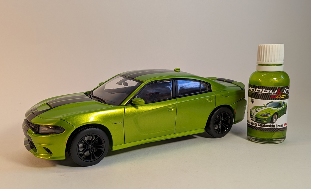 Краска лаковая HobbyLink Dodge Viper Snakeskin Green HP-4302