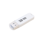 Флешка BaseTech BS2 128Гб, USB-A 2.0, белый (BS2-128GB-WH)