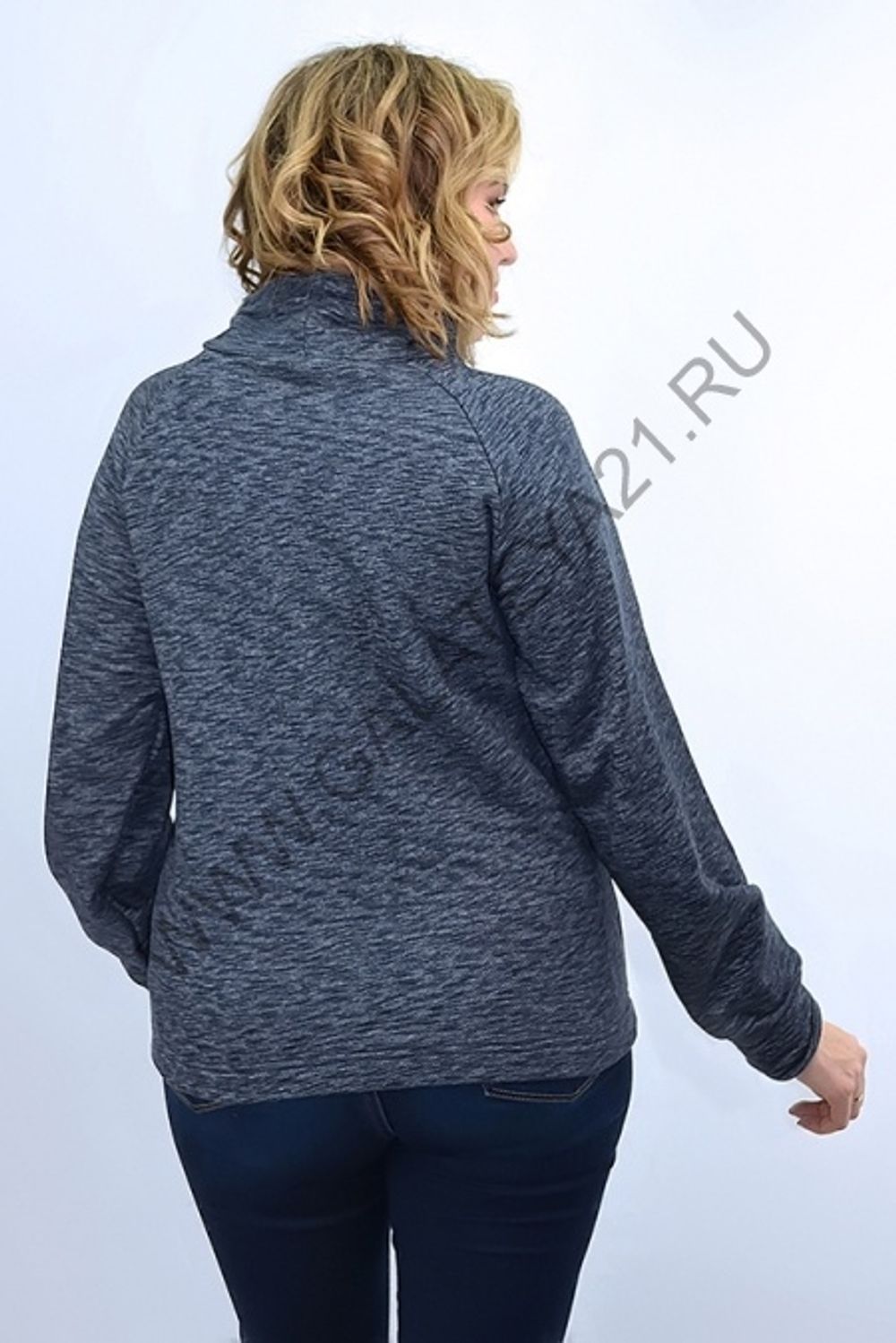 C-0652-2 / Свитшот / футер-жаккард