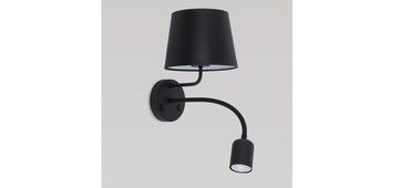 Бра настенный с выключателем 2537 Maja чёрный TK Lighting
