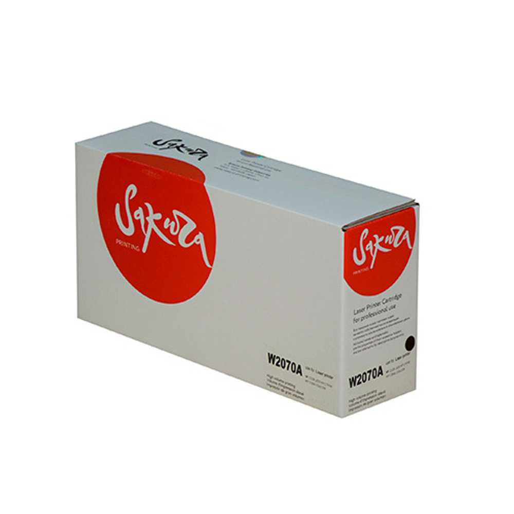 W2070A (117A) Sakura картридж для HP, черный, 1000 к.